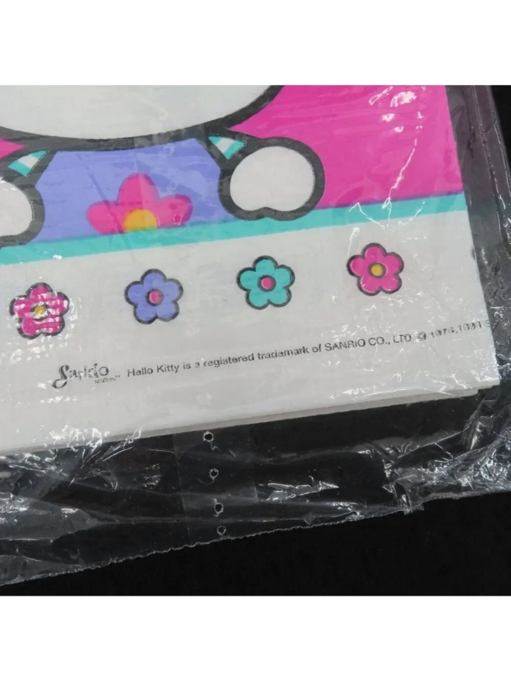 Sanrio Hello Kitty 1999 Party Table Cover 54in x 102in Creative Expressions NEW